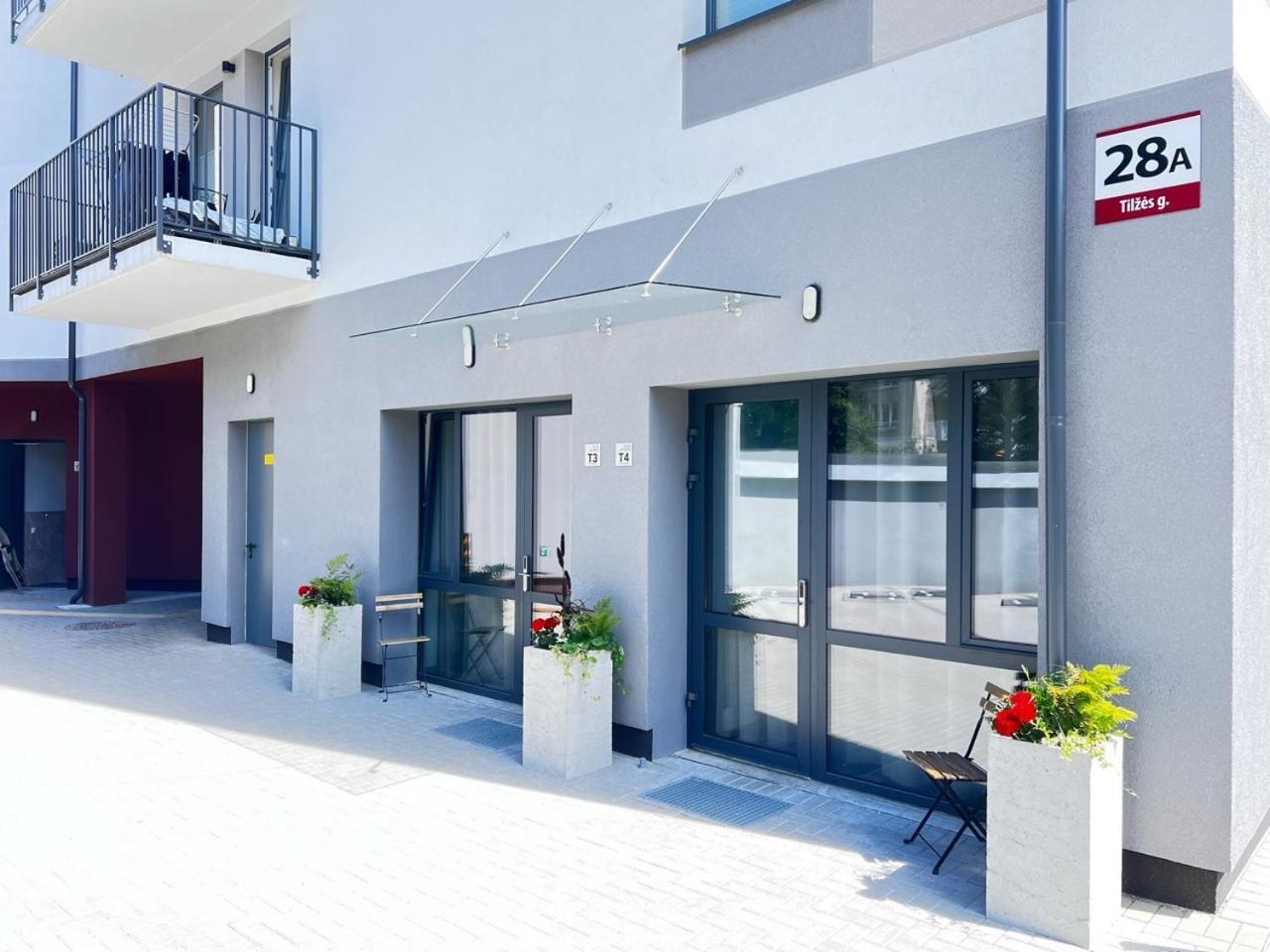 Tilzes Studio Apartaments, Self Check-In, Free Parking, Comfort Клайпеда Екстер'єр фото